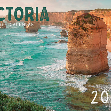 2026 Victoria Rectangle Wall Calendar