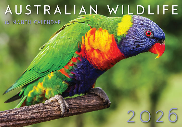 2026 Australian Wildlife Rectangle Wall Calendar