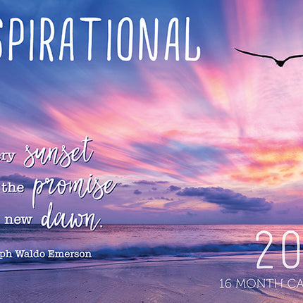 2026 Inspirationals Rectangle Wall Calendar