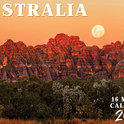 Australia 2027 Rectangle Wall Calendar