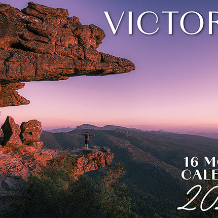 Victoria - 2027 Rectangle Wall Calendar 16 Months Celebrating Australia Planner