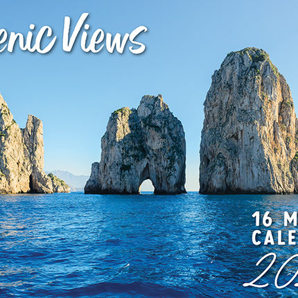 Scenic Views 2027 Rectangle Wall Calendar
