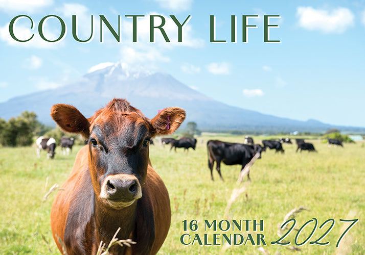 Country Life 2027 Rectangle Wall Calendar