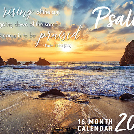 Psalms 2027 Rectangle Wall Calendar