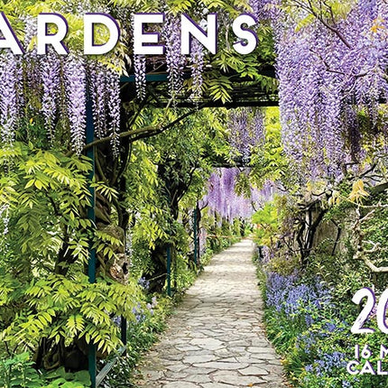 Gardens 2027 Rectangle Wall Calendar