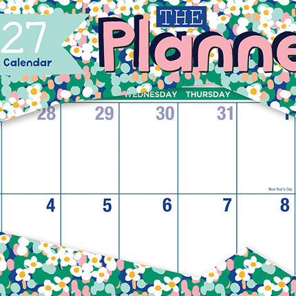 The Planner 2027 Rectangle Wall Calendar