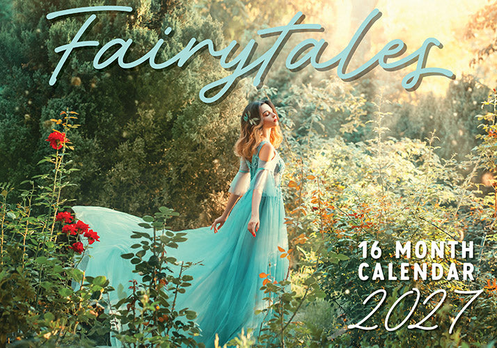 Fairy Tales 2027 Rectangle Wall Calendar