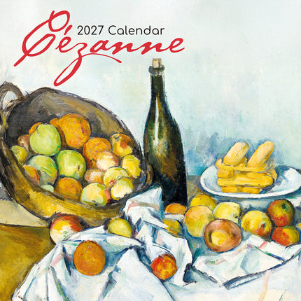 Cezanne 2027 Premium Square Wall Calendar cover