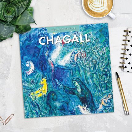 Chagall 2027 square wall calendar - image detail