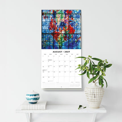 Chagall 2027 square wall calendar - wall display
