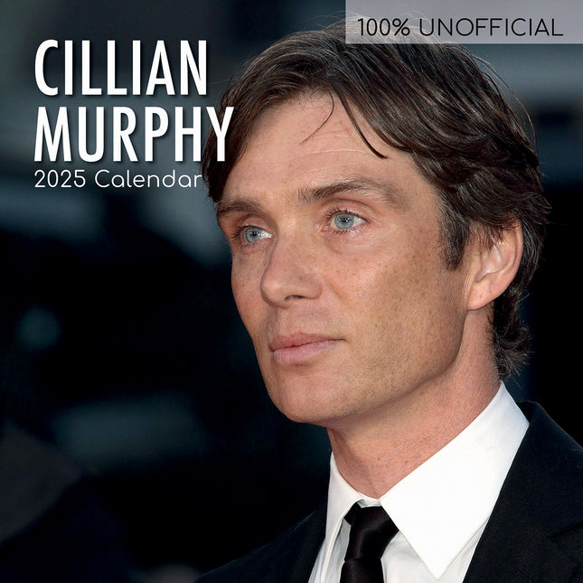 Cillian Murphy 2025 Square Wall Calendar 16 Months Premium New Year Planner Gift