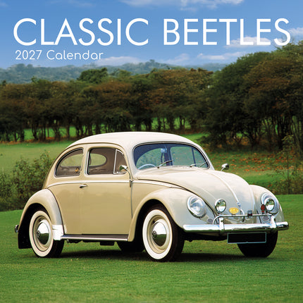 Classic Beetles 2027 Premium Square Wall Calendar cover