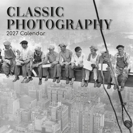 Classic Photography 2027 Premium Square Wall Calendar cover