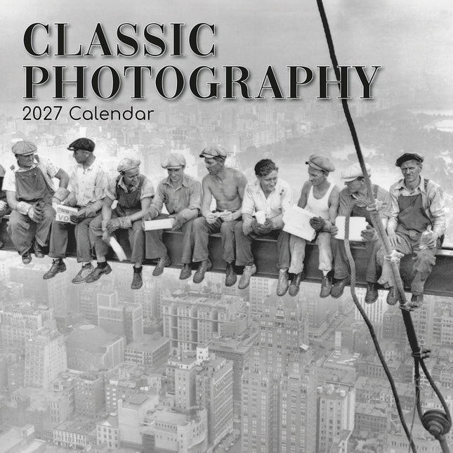 Classic Photography 2027 Premium Square Wall Calendar cover