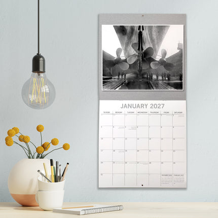 Classic Photography 2027 Premium Square Wall Calendar lifestyle image