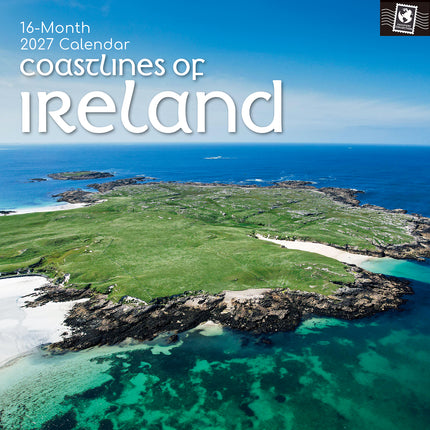 Coastlines of Ireland 2027 Premium Square Wall Calendar cover