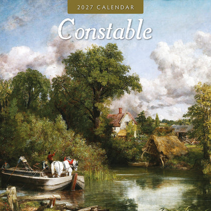 Constable 2027 square wall calendar - front cover