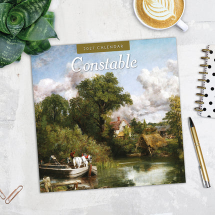 Constable 2027 square wall calendar - image detail