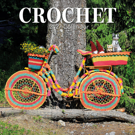 Crochet 2027 Premium Square Wall Calendar cover