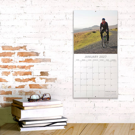 Cycling 2027 Premium Square Wall Calendar lifestyle image