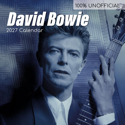 David Bowie 2027 Premium Square Wall Calendar cover