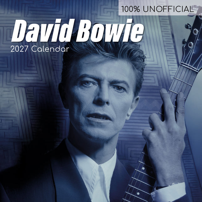 David Bowie 2027 Premium Square Wall Calendar cover