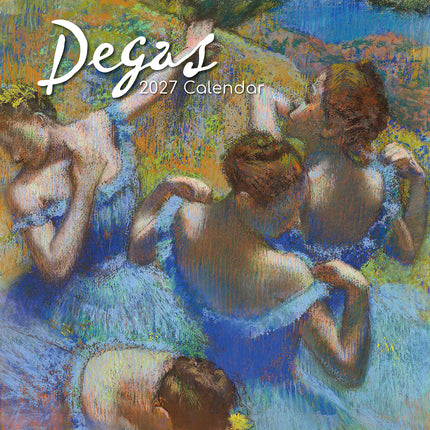 Degas 2027 Premium Square Wall Calendar cover