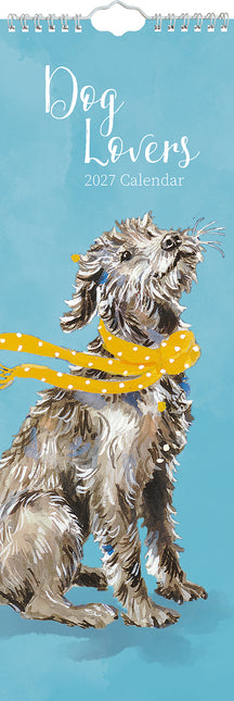 Dog Lovers 2027 Premium Slim Wall Calendar cover