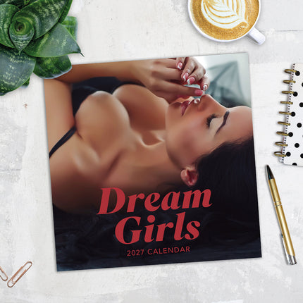 Dream Girls 2027 square wall calendar - image detail