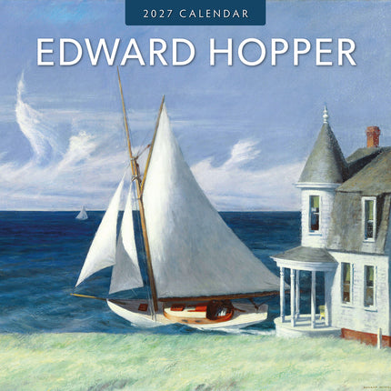 Edward Hopper 2027 square wall calendar - front cover