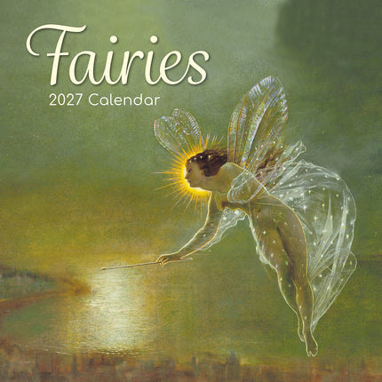 Fairies 2027 Premium Square Wall Calendar cover