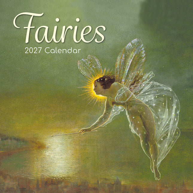 Fairies 2027 Premium Square Wall Calendar cover