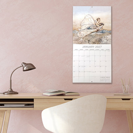 Fairies 2027 Premium Square Wall Calendar lifestyle image