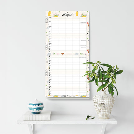 At Home Family Organiser 2027 square wall calendar - wall display