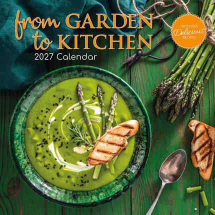 From Garden to Kitchen 2027 Premium Square Wall Calendar cover