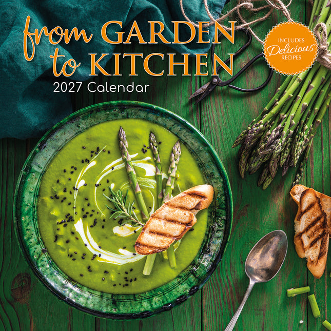 From Garden to Kitchen 2027 Premium Square Wall Calendar cover