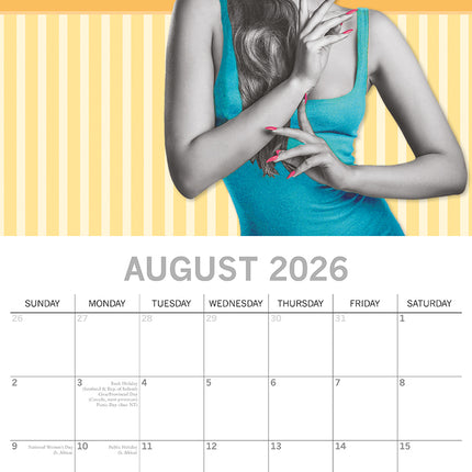 Bitchy Talk - 2026 Square Wall Calendar 16 Months Funny Planner New Year Gift