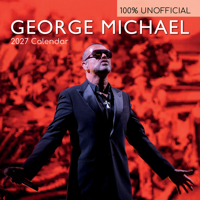 George Michael 2027 Premium Square Wall Calendar cover