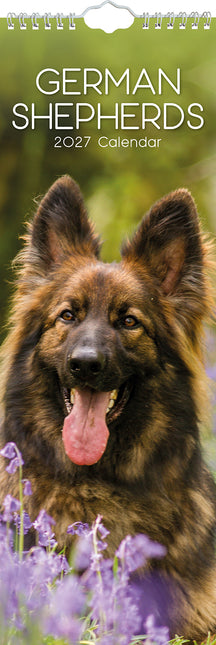German Shepherds 2027 Premium Slim Wall Calendar cover