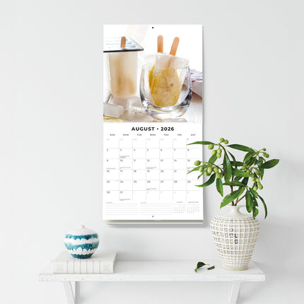 Gin Oclock 2026 Premium Square Wall Calendar