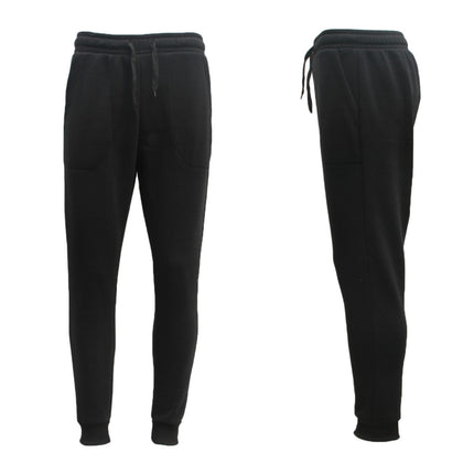 mens-unisex-skinny-fleece-lined-sweat-track-pants-suit-casual-trackies-slim-cuff