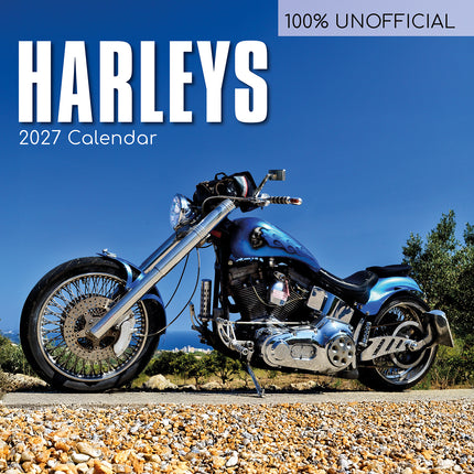 Harleys 2027 Premium Square Wall Calendar cover