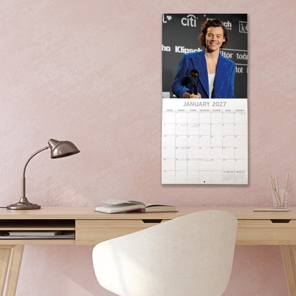 Harry Styles 2027 Premium Square Wall Calendar lifestyle image