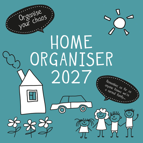 Home Organiser 2027 Premium Square Wall Calendar cover