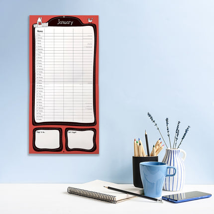 Home Organiser 2027 Premium Square Wall Calendar lifestyle image
