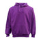 Adult Unisex Men's Basic Plain Hoodie Pullover Sweater Sweatshirt Jumper - Purple