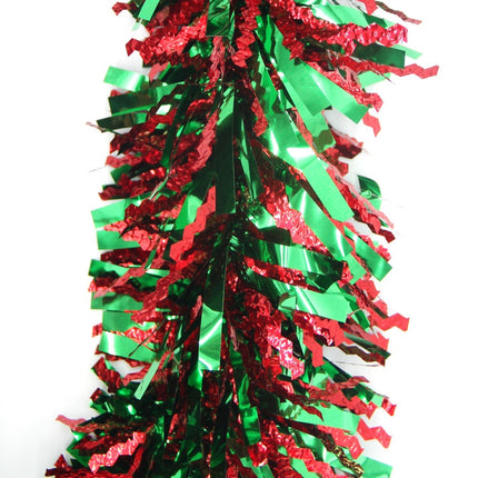 5x 2.5m Christmas Tinsel Xmas Garland Sparkly Snowflake Party Natural Home Decor - Zmart Australia