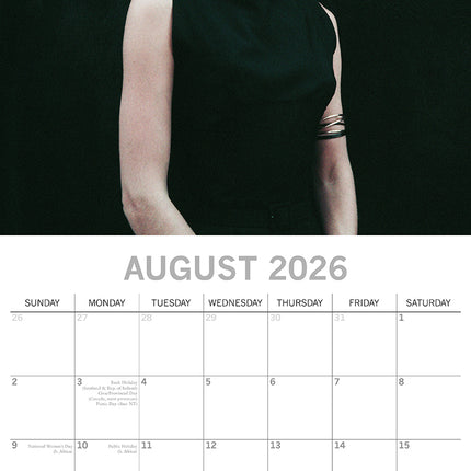 Audrey Hepburn - 2026 Square Wall Calendar 16 Months Planner Xmas New Year Gift