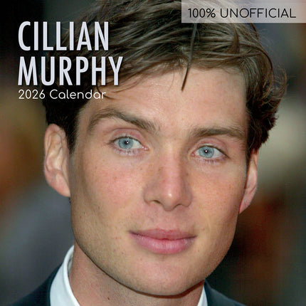 Cillian Murphy - 2026 Square Wall Calendar 16 Months Planner Xmas New Year Gift