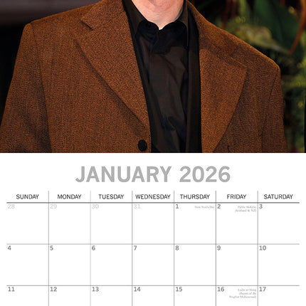 Cillian Murphy - 2026 Square Wall Calendar 16 Months Planner Xmas New Year Gift